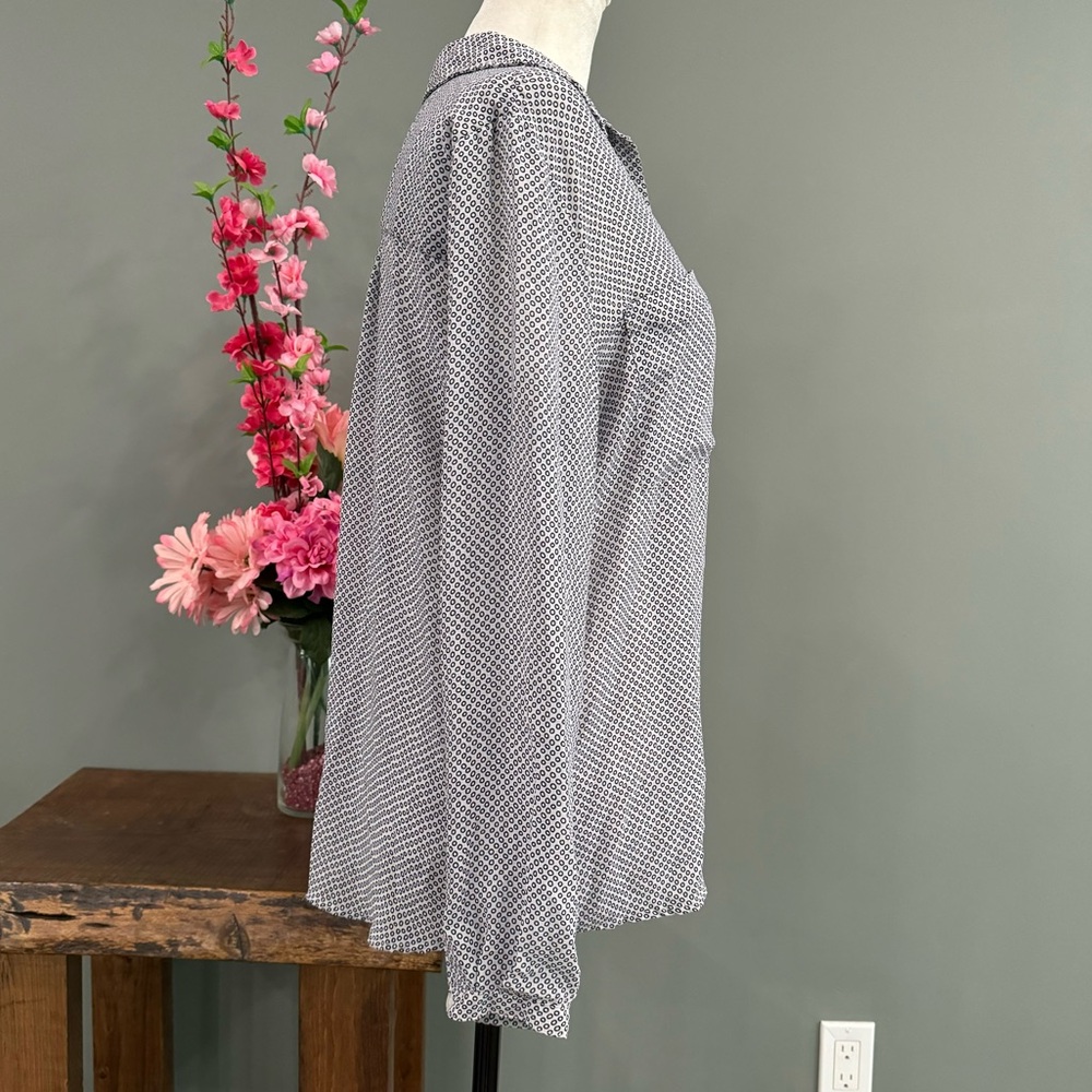 Smart Set Button Down Long Sleeve - Picture 2 of 11